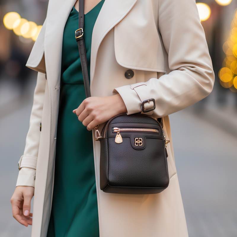 The Voyager Crossbody(black)